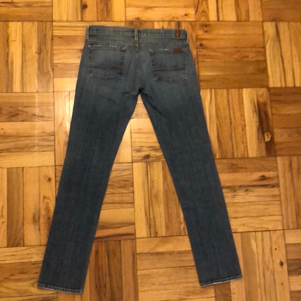 7 For All Mankind Sz 28 Roxanne skinny ankle jeans